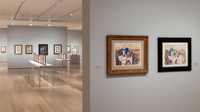 Installation view of Cézanne Drawing, June 06, 2021–September 25, 2021 at The Museum of Modern Art, New York. Digital Image © 2021 The Museum of Modern Art, New York. Photo: Jonathan Muzikard