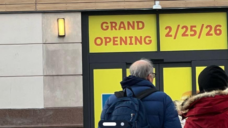A Lidl is finally opening on Third Ave. later this month, after a year of waiting.