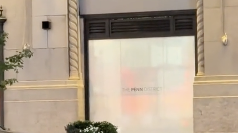 Five people were seen coming out of a manhole near Madison Square Garden on Aug. 18.