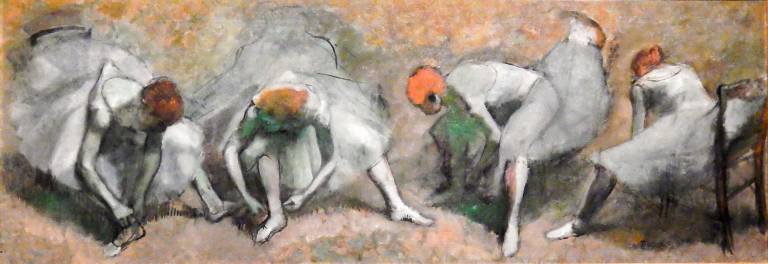Edgar Degas, &quot;Frieze of Dancers,&quot; c. 1895. Oil on canvas, The Cleveland Museum of Art. Photo: Adel Gorgy.