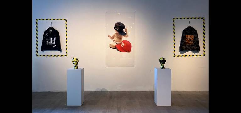 Brkln Bloke iconic tee and hoodie with youngest Brkln boi.