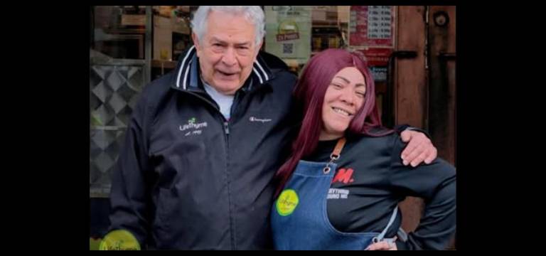 Long-time LifeThyme employees Joe and Christina always make customers feel welcome.
