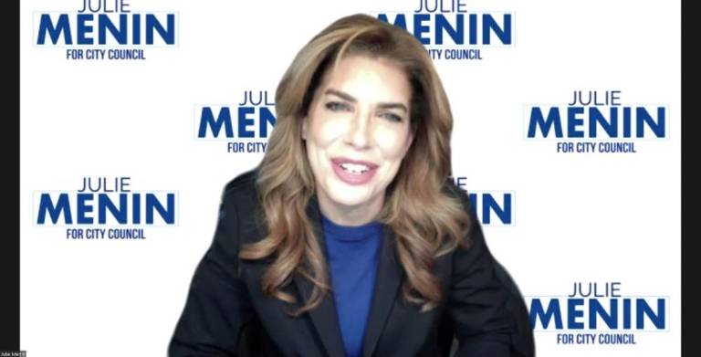 Menin Announces Run for City Council