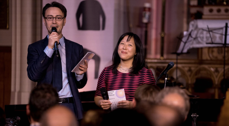 Chelsea Music Festival Artistic Directors Ken David-Masur and Melinda Lee Masur