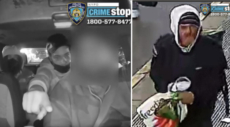 Left: Wanted for robbery of car-share driver. Right: Wanted for elder assault.