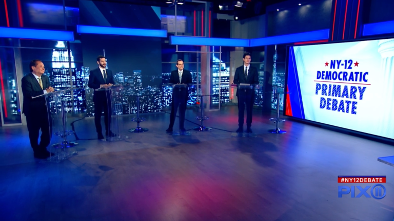 George Conway, Alex Bores, Micah Lasher, and Jack Schlossberg fought for the 32% undecided vote to become the Democratic nominee for New York’s 12th congressional district race.