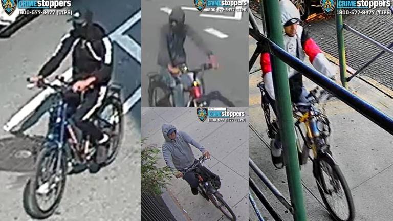 E-bike crew targets women in city-wide robbery pattern.