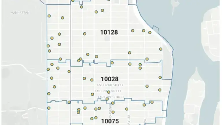 The outbreak, which infected more than 90 people, was concentrated within three ZIP codes that roughly encompass the Carnegie Hill and Yorkville neighborhoods.