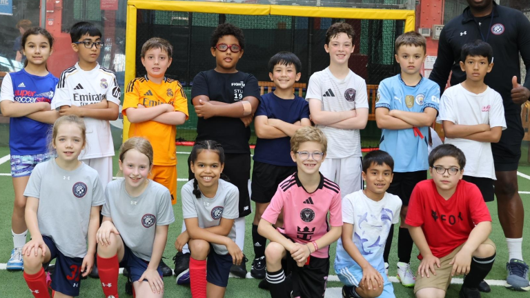 Chelea Piers soccer camp kids from summer 2025.