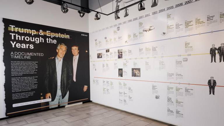 One of the main features of the space, a timeline documenting Donald Trump and Jeffrey Epstein’s history together, took months of research and fact-checking to develop.