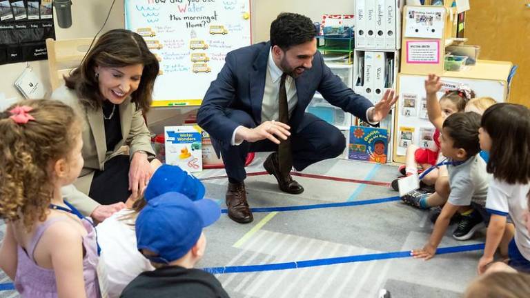 Mamdani has received support from Gov. Kathy Hochul in his childcare ambitions; she has put $1.2 billion towards an expansion in coverage.