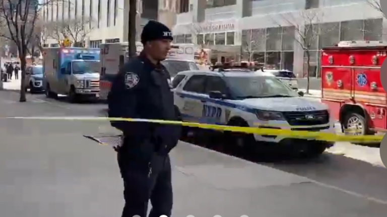 Police and the FDNY responded to a suspicious package in the lobby of Memorial Sloan Kettering Cancer Center on March 14 for what was initially feared to be an explosive. A former employee indentified as William Johnson was charged days later.