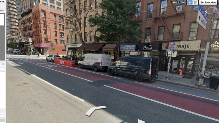 The crash took place at 1st Avenue and East 83rd Street.