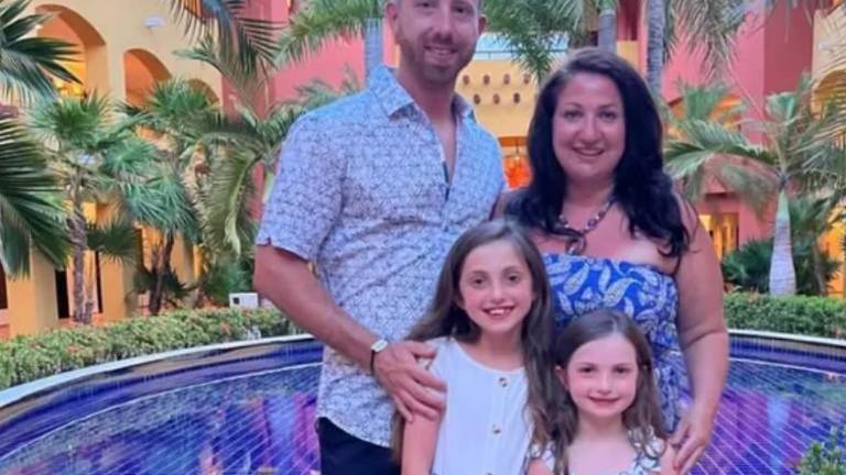 Rich O’Brien, a dad of two young children ages 8 and 12, suffered a traumatic head injury when he was hit by a speeding pedal biker in Central Park on Sept. 23 died on Sunday, Sept. 27