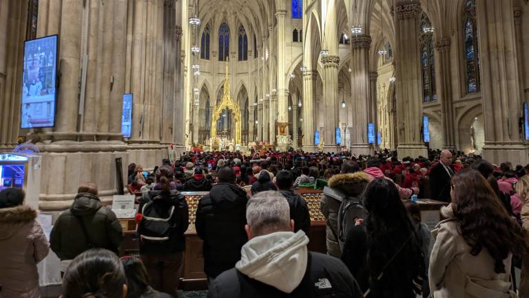 The Catholic Archdiocese of New York (here St. Patrick’s Cathedral) is trying to finalize a $800 million deal to pay off 1,300 past victims of sexual abuse at the hands of priests and lay people.