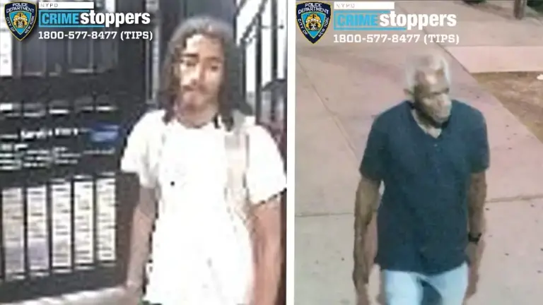 Wanted for Public Lewdness (left); and stabbing assault.
