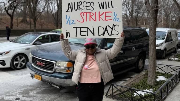 The nurses union warned private hospital networks in New York that it planned to go out on strike as of Jan. 12 is there is no new contract agreement.