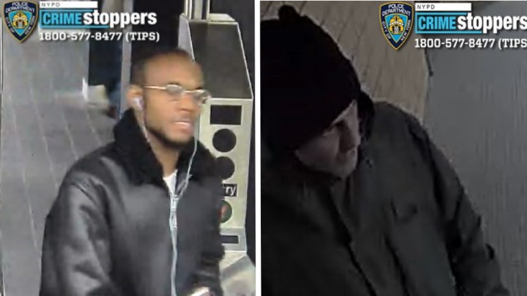 Wanted for Forcible Touching in Grand Central Station (left) &amp; Lenox Avenue, Harlem (right).