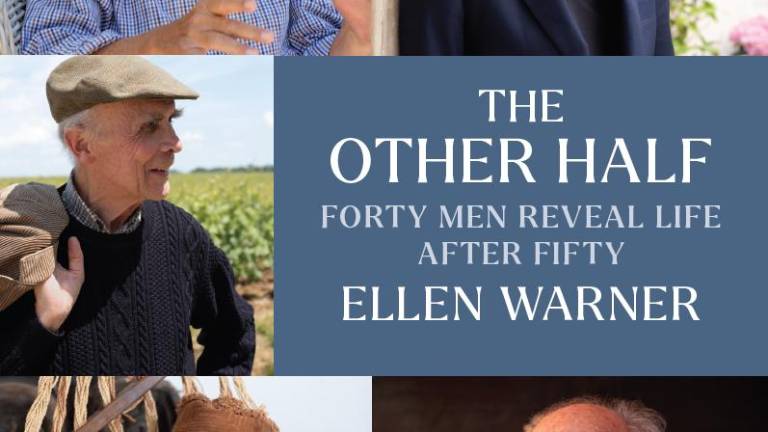 “The Other Half: Forty Men Reveal Life After Fifty” shares interviews with men whose candid answers about everything from sex to careers challenge stereotypes and show that the older they get, the more apt men are to open up.