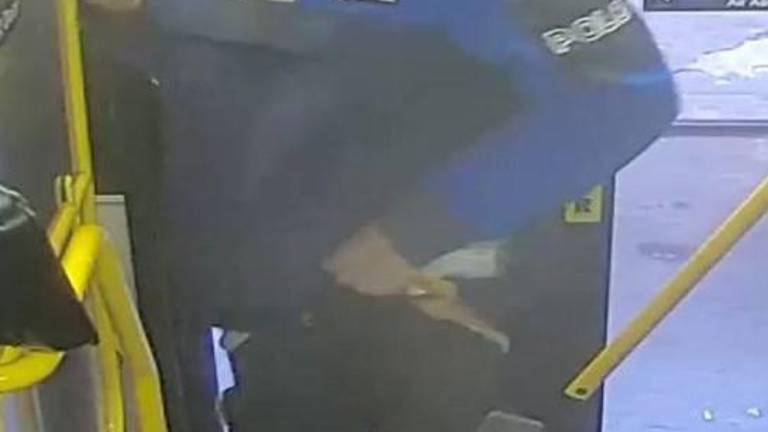 Wanted for forcible touching on the M35 bus.