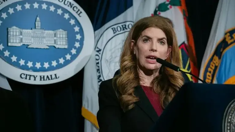 City Council Speaker Julie Menin called an emergency press conference at City Hall on Jan. 12 after she learned that a Venezuelan-born City Council employee had been seized by ICE after what he thought was a routine check-in with immigration officials on Long Island.