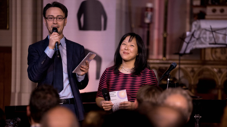 Chelsea Music Festival Artistic Directors Ken David-Masur and Melinda Lee Masur