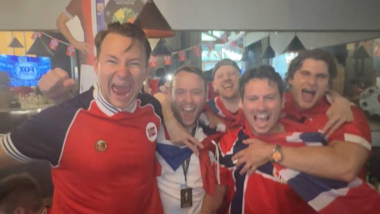 Norway Fans celebrating after their win against Côte d’Ivoire