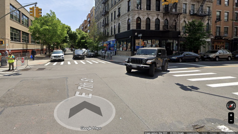 An Avenue B and East 7th Street intersection in the vicinity where the Aug. 29 incident was said to have occurred.