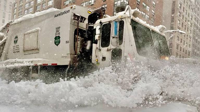 Plow on the UES on Feb. 23.
